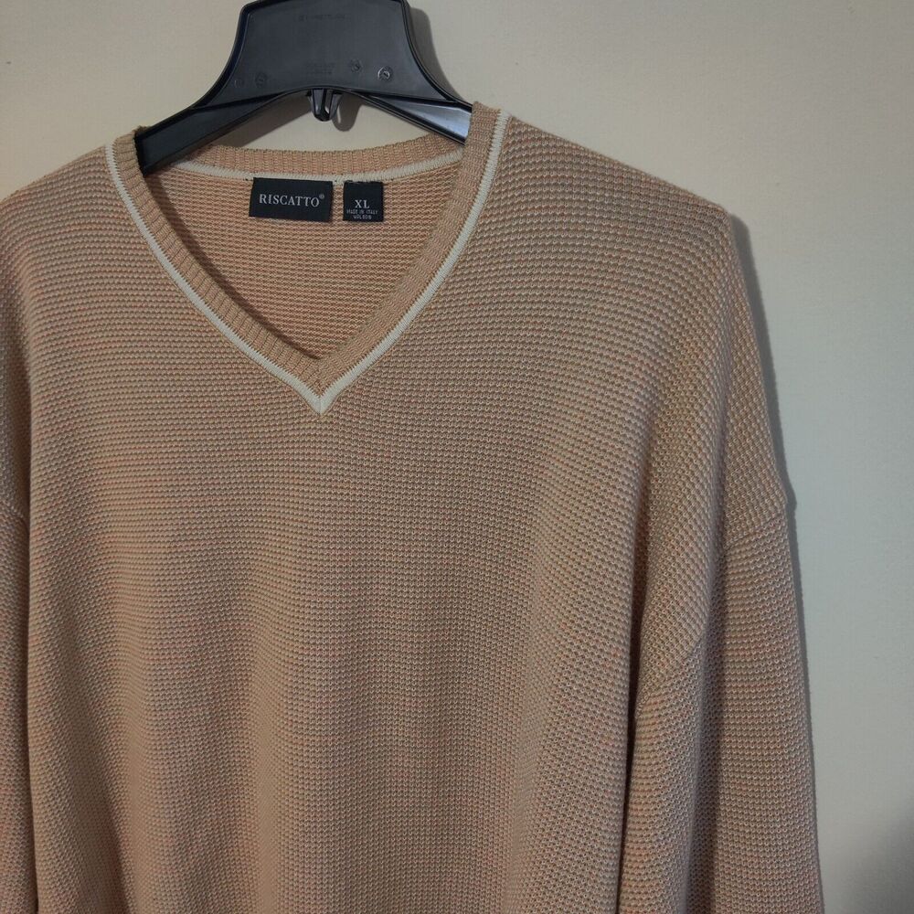 Riscatto Men's Sweater Sz XL Made In Italy ( Multicolor )